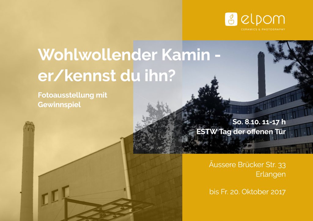 Photography exhibition in Erlangen, October 8, 2017
