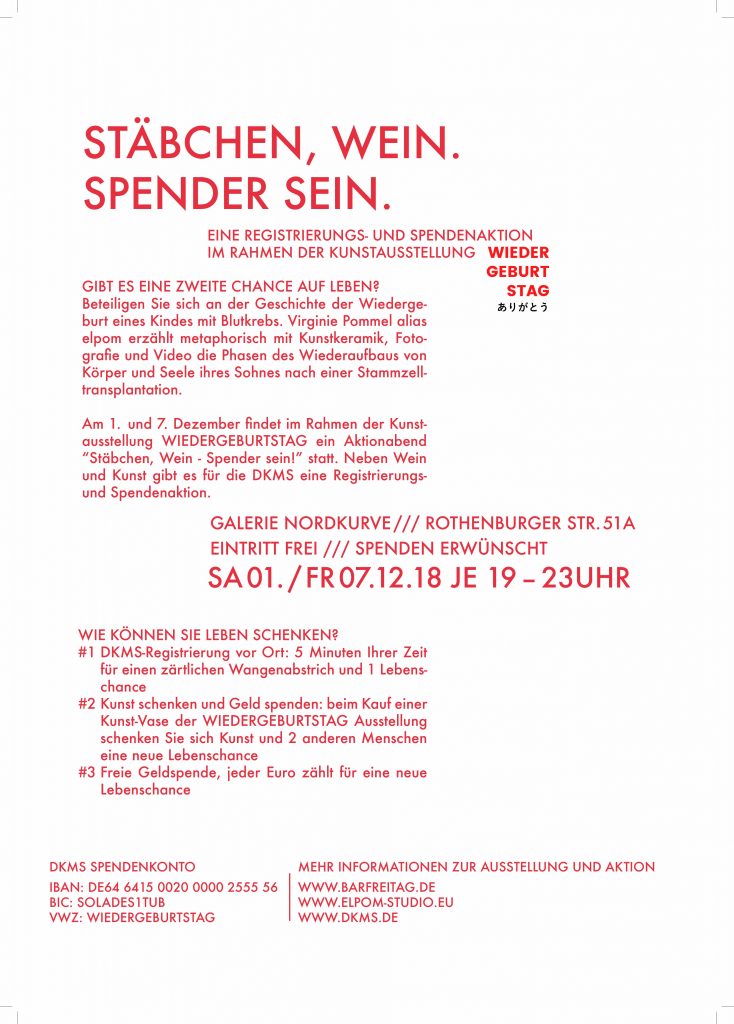 staebchen-wein-spender-sein action for charity, how to act?