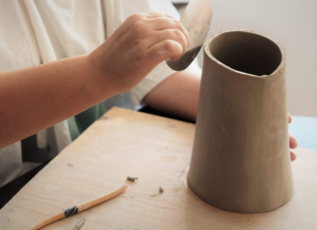initiation vase ceramique main